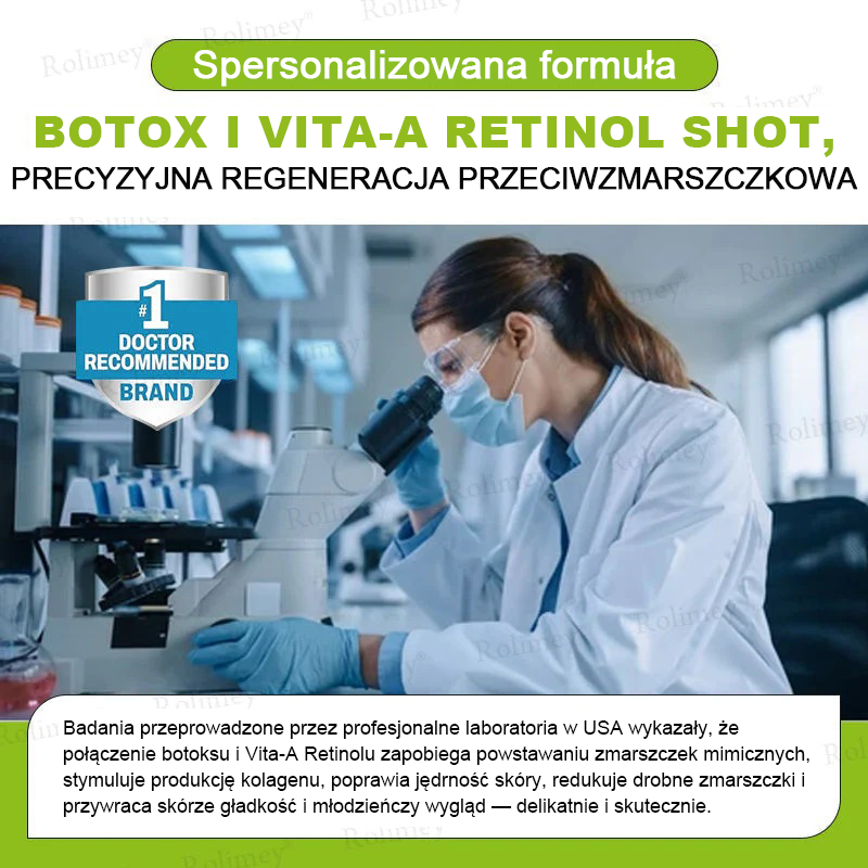 👨‍⚕️🇺🇸Najnowocześniejsze amerykańskie osiągnięcie w walce z oznakami starzenia ✅ Rolimey® krem przeciwzmarszczkowy z botoksem i retinolem Vita-A – Ostatni dzień promocji, 70% TANIEJ⏰