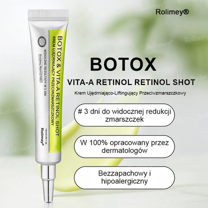 👨‍⚕️🇺🇸Najnowocześniejsze amerykańskie osiągnięcie w walce z oznakami starzenia ✅ Rolimey® krem przeciwzmarszczkowy z botoksem i retinolem Vita-A – Ostatni dzień promocji, 70% TANIEJ⏰