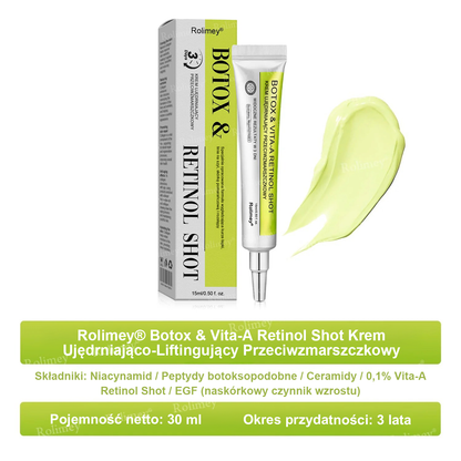 👨‍⚕️🇺🇸Najnowocześniejsze amerykańskie osiągnięcie w walce z oznakami starzenia ✅ Rolimey® krem przeciwzmarszczkowy z botoksem i retinolem Vita-A – Ostatni dzień promocji, 70% TANIEJ⏰