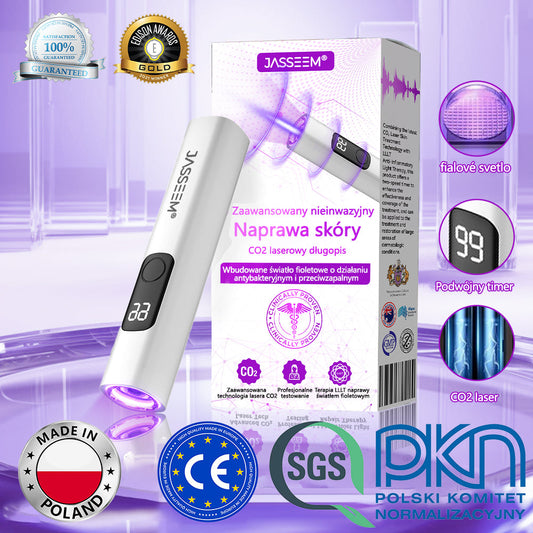 𝐉𝐚𝐬𝐬𝐞𝐞𝐦® Zaawansowany nieinwazyjny laser CO₂ do naprawy skóry 🎉 (Delikatnie usuwa brodawki, znamiona, plamy starcze i narośla skórne – bez bólu, bez zamieszania!)