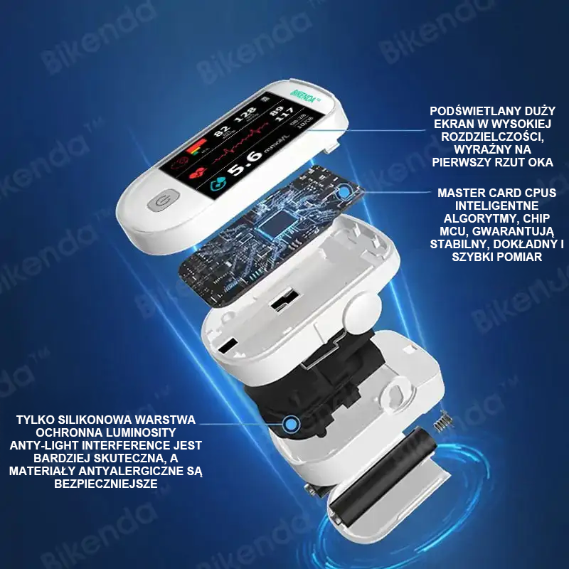 Bikenda™ nowej generacji inteligentny wielofunkcyjny nieinwazyjny laserowy glukometr 👩‍💼[dokładność 99,9%]🍀🍀