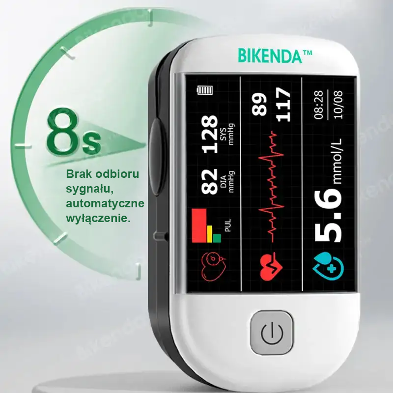 Bikenda™ nowej generacji inteligentny wielofunkcyjny nieinwazyjny laserowy glukometr 👩‍💼[dokładność 99,9%]🍀🍀