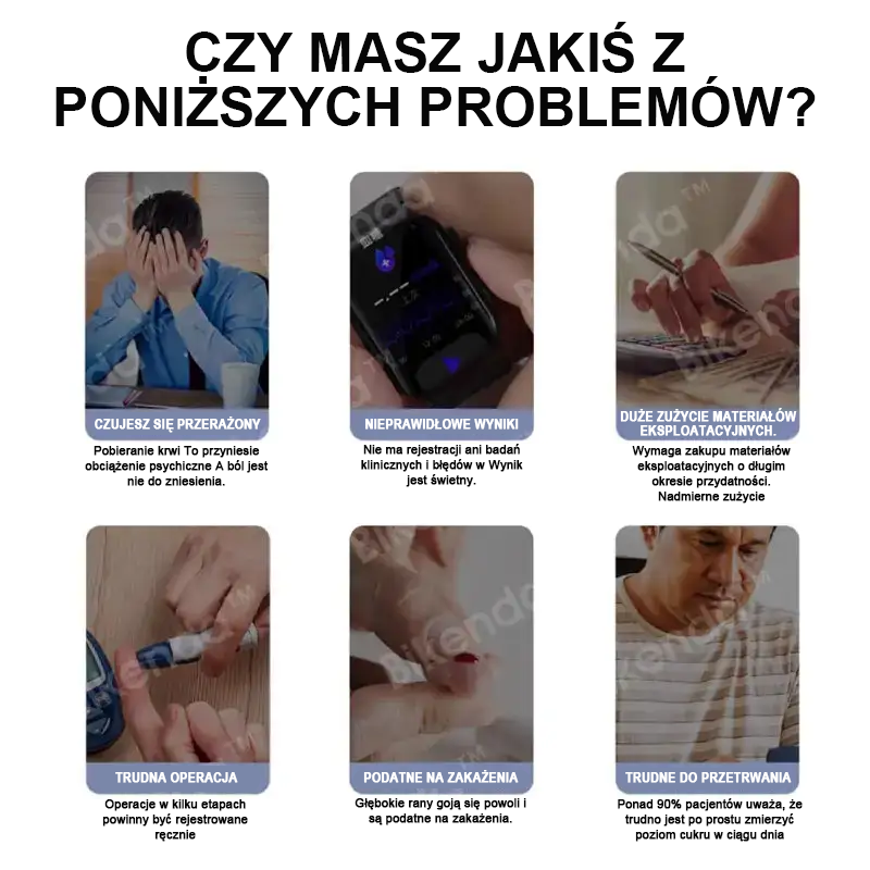 Bikenda™ nowej generacji inteligentny wielofunkcyjny nieinwazyjny laserowy glukometr 👩‍💼[dokładność 99,9%]🍀🍀