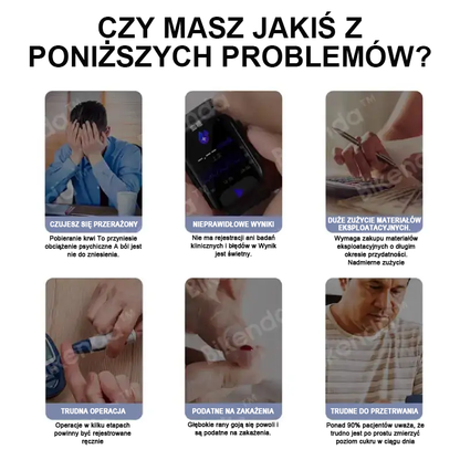 Bikenda™ nowej generacji inteligentny wielofunkcyjny nieinwazyjny laserowy glukometr 👩‍💼[dokładność 99,9%]🍀🍀