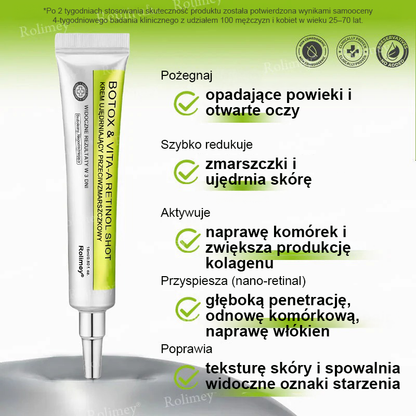 👨‍⚕️🇺🇸Najnowocześniejsze amerykańskie osiągnięcie w walce z oznakami starzenia ✅ Rolimey® krem przeciwzmarszczkowy z botoksem i retinolem Vita-A – Ostatni dzień promocji, 70% TANIEJ⏰